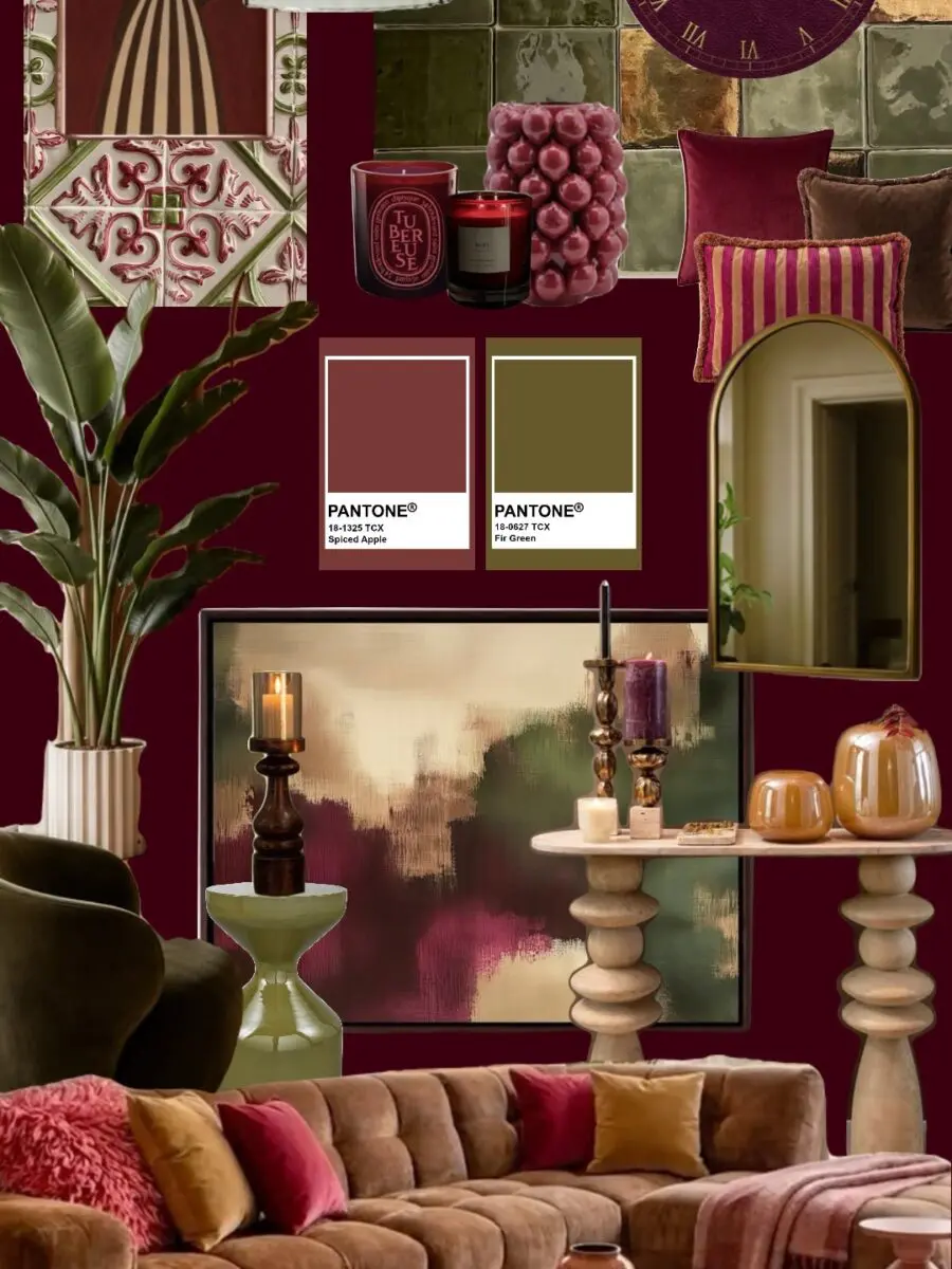 Botanique burgundy
