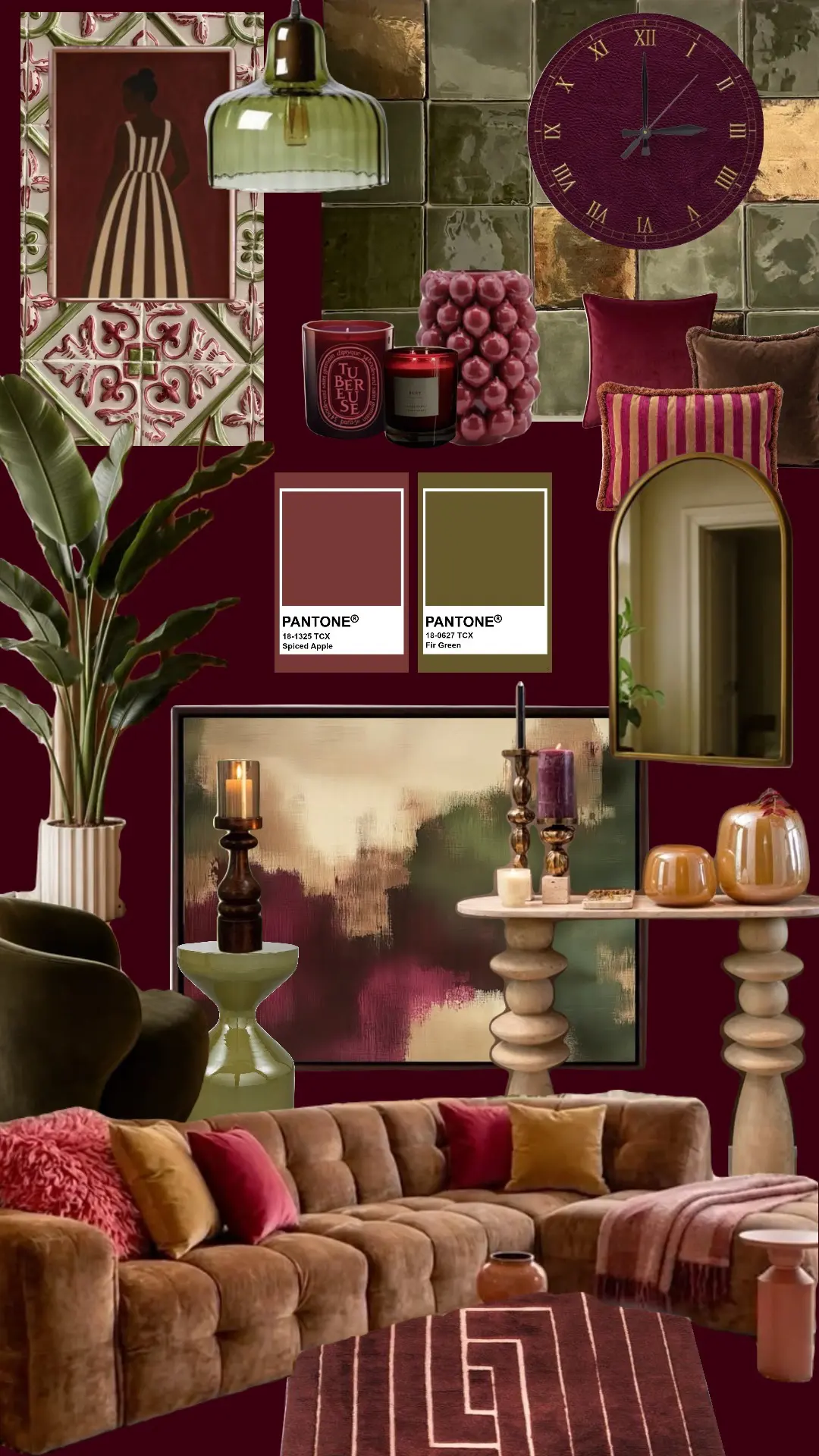 Botanique burgundy