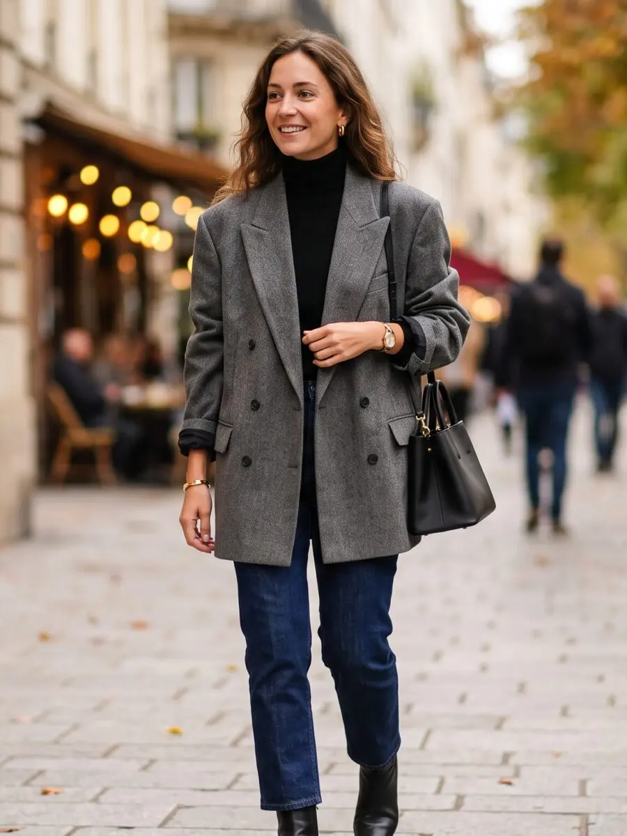 De oversized blazer: structuur zonder moeite