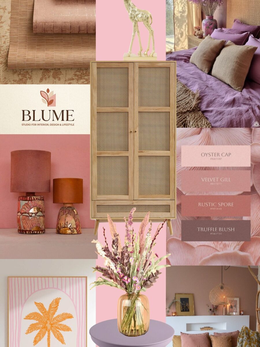 Calm pink