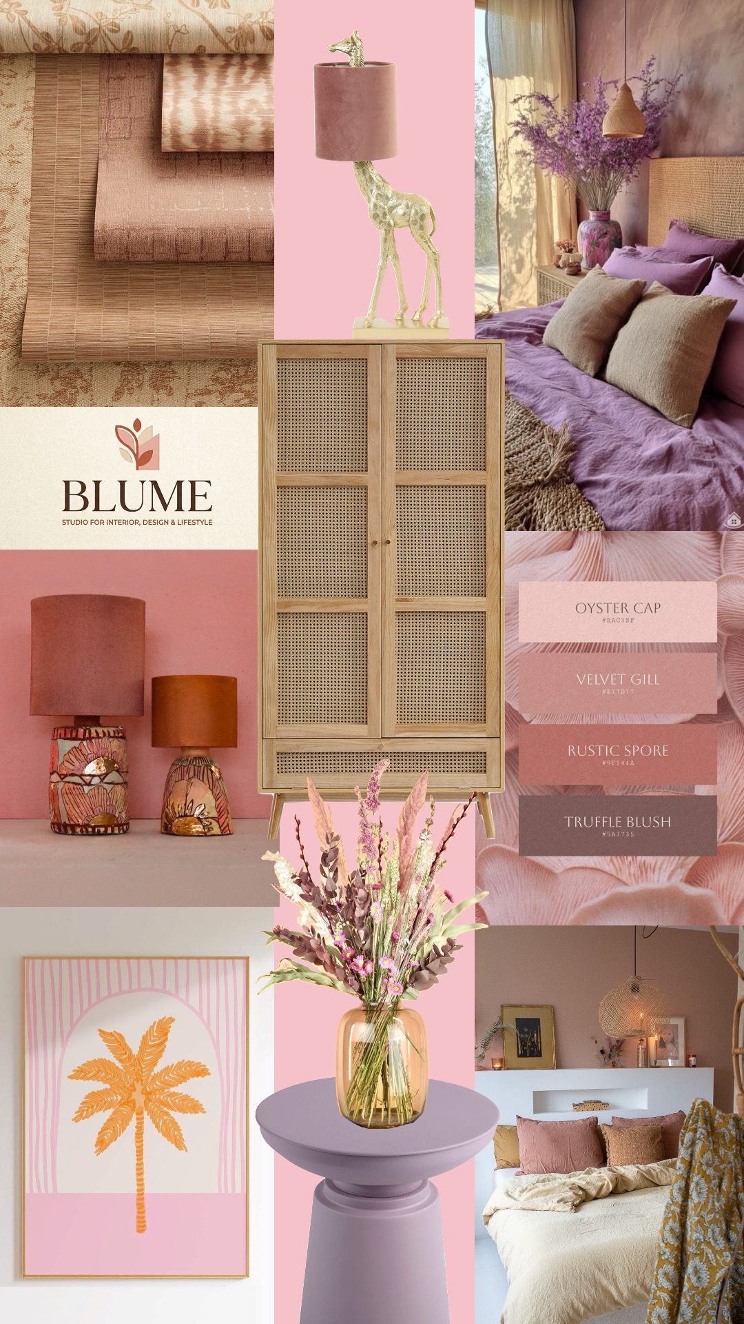 Calm pink